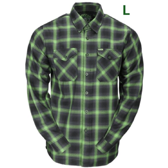 DIXXON Flannel CO The SLIMER Men's Flannel Shirt LARGE NIB - Picture 1 of 6